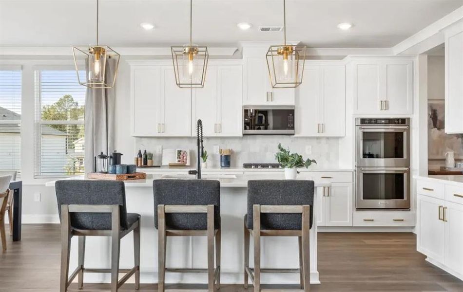 Furnished interior view inside a new home in River Pointe, Monroe (Image 4).