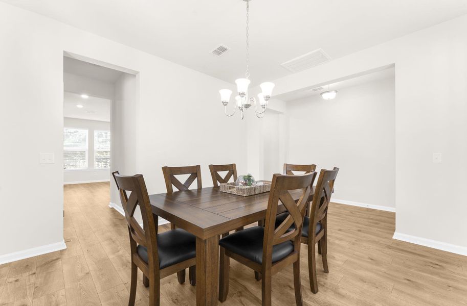 Furnished interior view inside a new home in The Groves of Berkeley, Moncks Corner (Image 7).