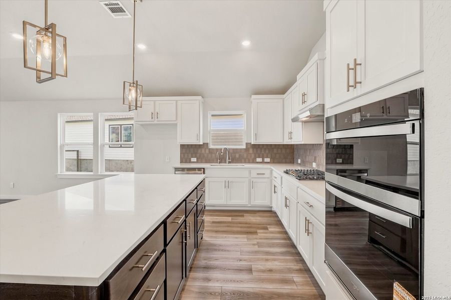 Furnished interior view inside a new home in The Crossvine, Schertz (Image 11).