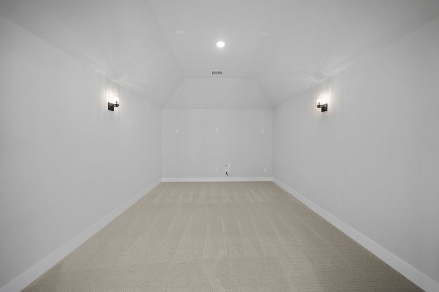 Spacious, unfurnished interior of a new home in Fields - 40' Lots, Frisco (Image 30). Spacious, unfurnished interior of a new home in Fields - 40' Lots, Frisco (Image 30).