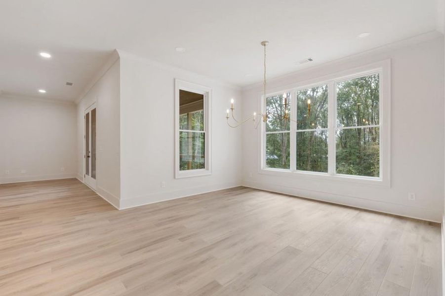 Spacious, unfurnished interior of a new home in , Canton (Image 38).