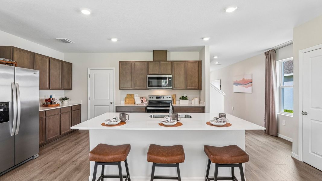 Furnished interior view inside a new home in Farm at Varrea, Plant City (Image 13).
