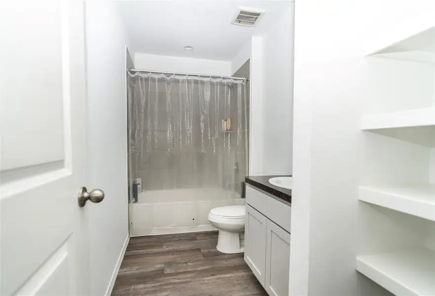 Furnished interior view inside a new home in , Spring (Image 5). Furnished interior view inside a new home in , Spring (Image 5).