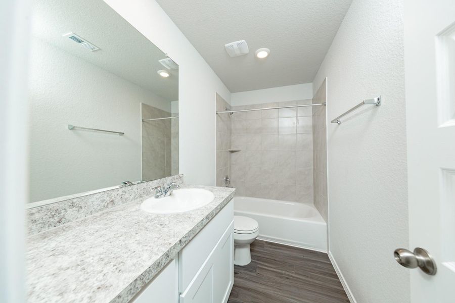 Furnished interior view inside a new home in Townsend Reserve, Splendora (Image 6).