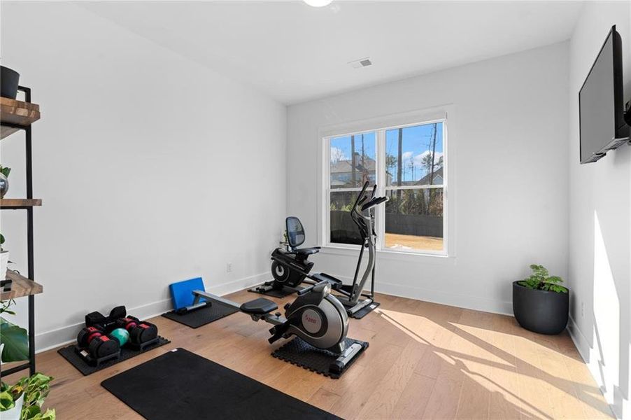 Furnished interior view inside a new home in , Marietta (Image 40).