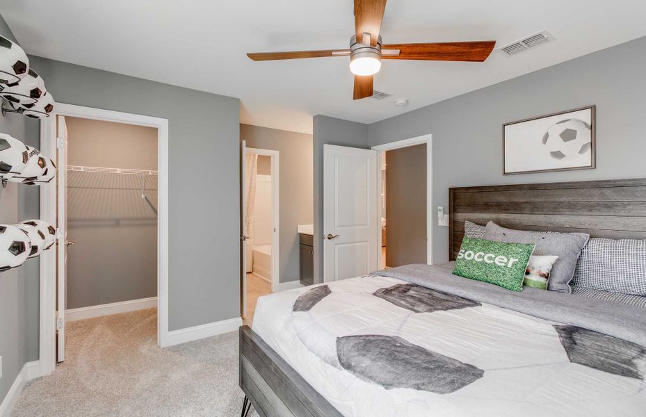 Furnished interior view inside a new home in Grand Arbor, Blythewood (Image 9).