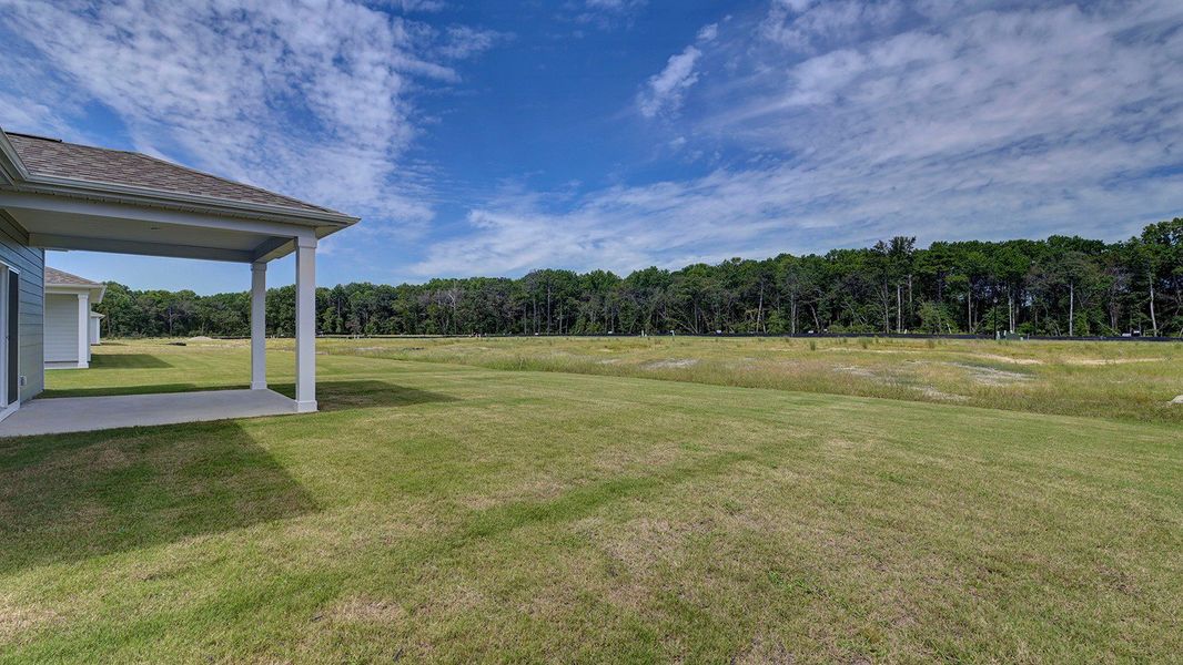 Front exterior of a new home in Sease's Pond, Gilbert, SC, highlighting curb appeal (Image 21). Front exterior of a new home in Sease's Pond, Gilbert, SC, highlighting curb appeal (Image 21).