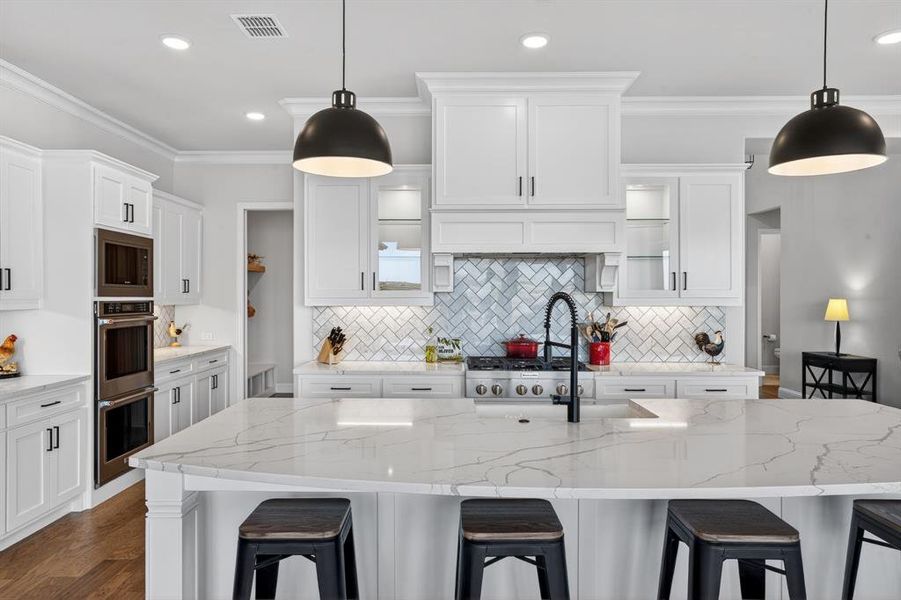 Furnished interior view inside a new home in , Fort Worth (Image 10).