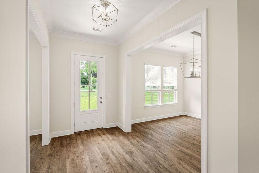 Spacious, unfurnished interior of a new home in Kings River Preserve, Hollywood (Image 9). Spacious, unfurnished interior of a new home in Kings River Preserve, Hollywood (Image 9).