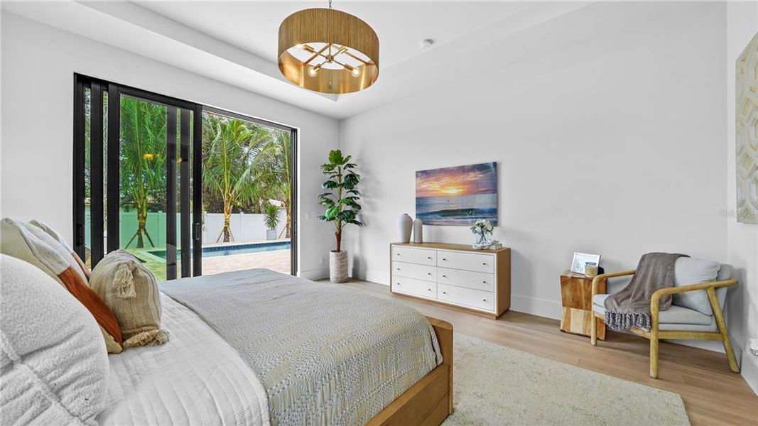 Furnished interior view inside a new home in , Sarasota (Image 29).