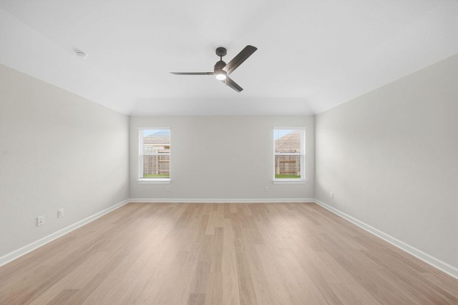 Massive primary bedroom