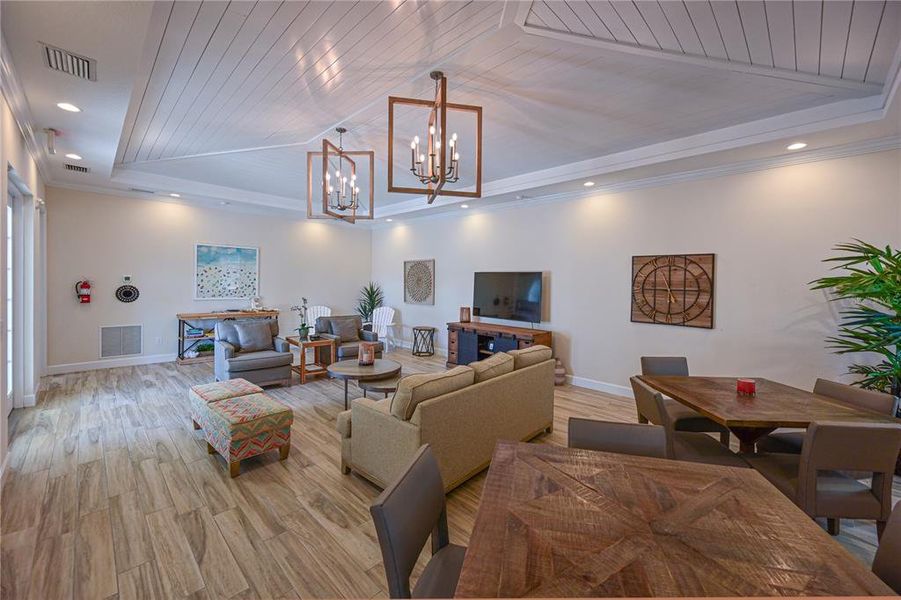 Furnished interior view inside a new home in , Sarasota (Image 17).