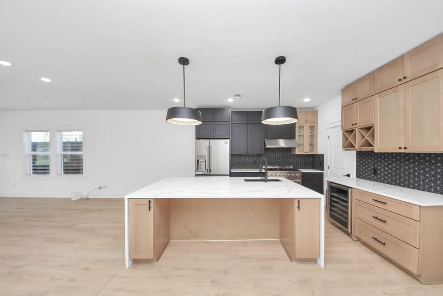Furnished interior view inside a new home in , Houston (Image 12).