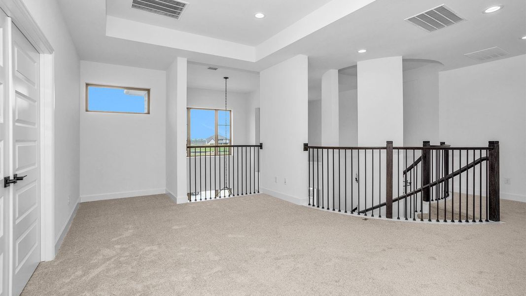 Spacious, unfurnished interior of a new home in Austin Point, Richmond (Image 17).
