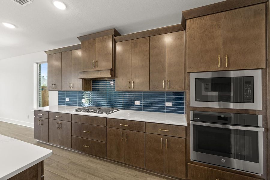 Furnished interior view inside a new home in Inspiration Collection at View at the Reserve, Mansfield (Image 8). Furnished interior view inside a new home in Inspiration Collection at View at the Reserve, Mansfield (Image 8).