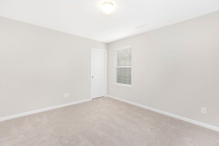 Representative unfurnished interior of a home built from the Tate by True Homes in Heritage Hall, Statesville (Image 19).