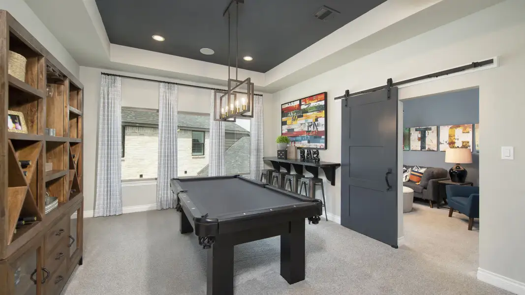 Furnished interior view inside a new home in North Sky, Celina (Image 17).
