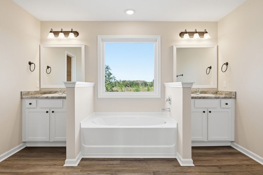 Representative furnished interior of a home built from the The Screven by RTS Homes in Tibet Road at Sassafras, Allenhurst (Image 18).