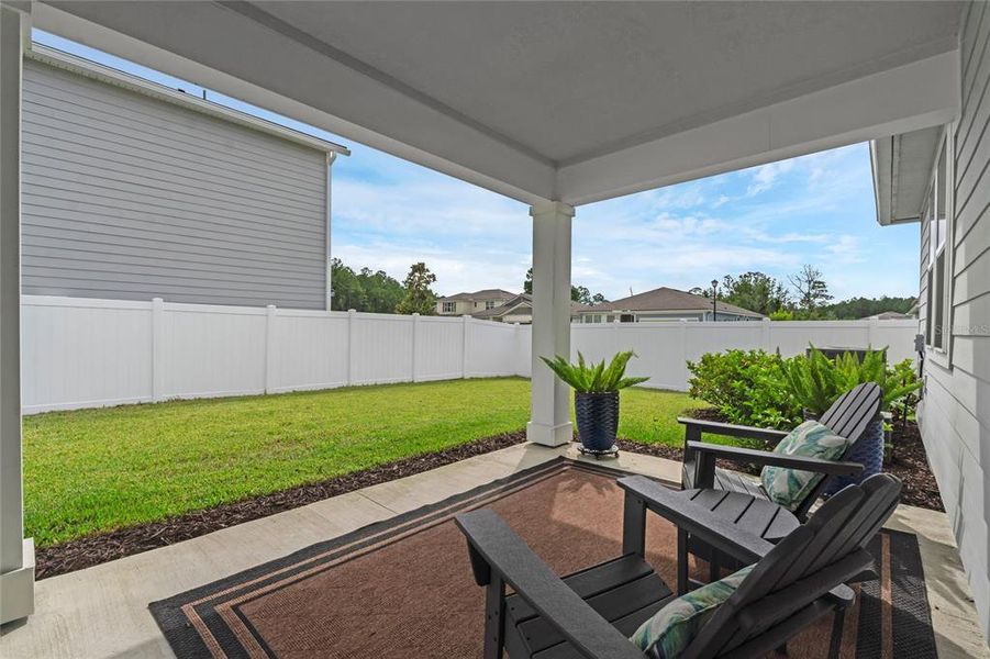 Exterior details and patio area of a home in , St. Augustine (Image 25). Exterior details and patio area of a home in , St. Augustine (Image 25).
