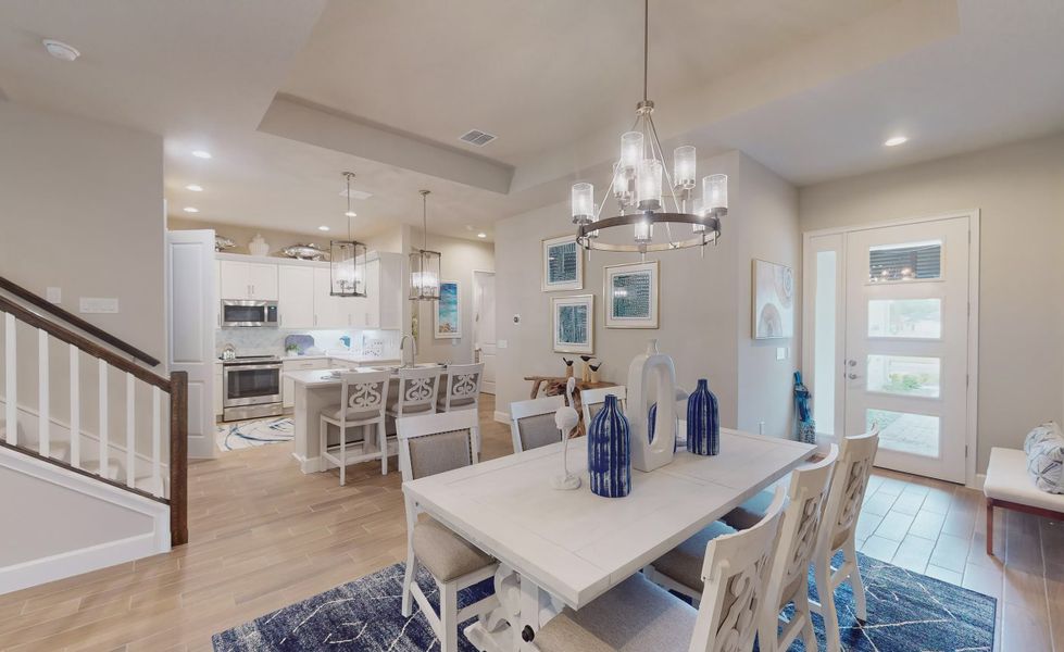Furnished interior view inside a new home in Plantation Bay, Ormond Beach (Image 19).