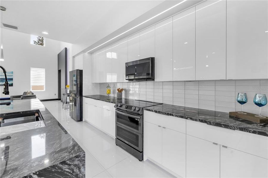 Furnished interior view inside a new home in , St. Petersburg (Image 4).