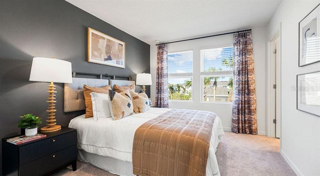Furnished interior view inside a new home in The Townhomes at Westview, Kissimmee (Image 9).