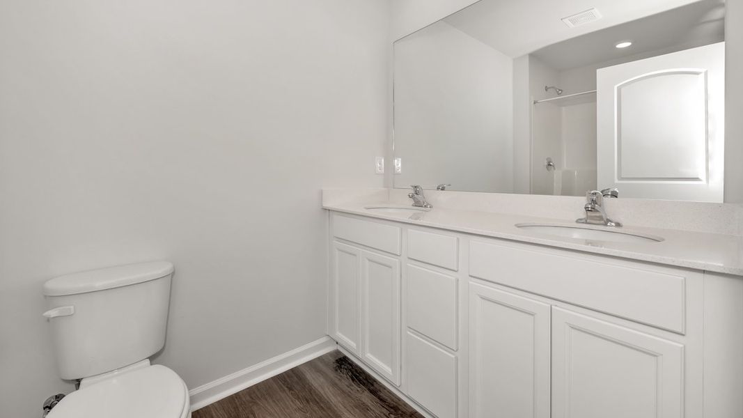 Representative furnished interior of a home built from the Freeport by D.R. Horton in Bailey Park, Fayetteville (Image 7). Representative furnished interior of a home built from the Freeport by D.R. Horton in Bailey Park, Fayetteville (Image 7).