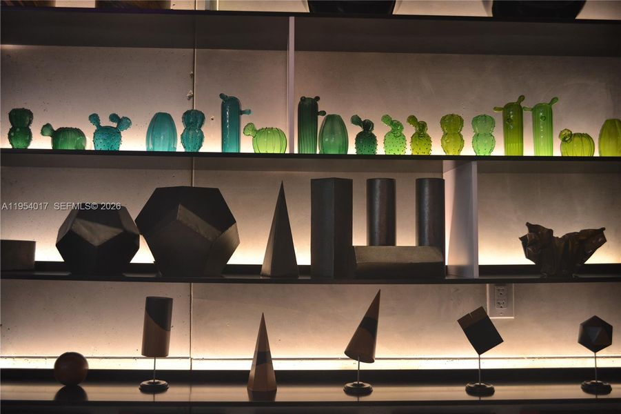 Close-up of interior finishes inside a home in , Miami (Image 8).