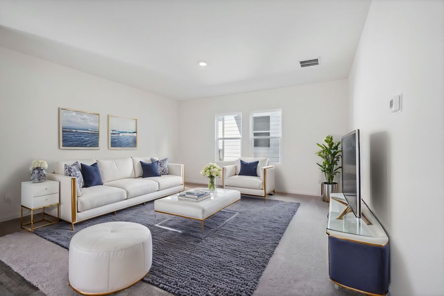 Representative furnished interior of a home built from the Eris by Starlight Homes in Brookshire at Legacy Hills, Celina (Image 8). Representative furnished interior of a home built from the Eris by Starlight Homes in Brookshire at Legacy Hills, Celina (Image 8).