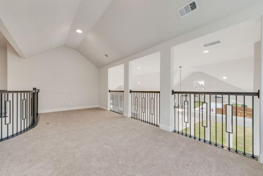 Spacious, unfurnished interior of a new home in Trails at Cottonwood Creek, Rowlett (Image 31). Spacious, unfurnished interior of a new home in Trails at Cottonwood Creek, Rowlett (Image 31).