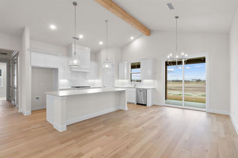 Furnished interior view inside a new home in , Decatur (Image 8).