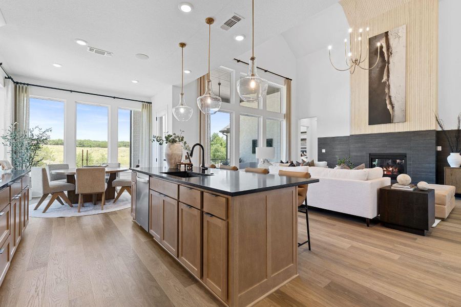 Gorgeous Open Concept Kitchen to Breakfast Area & Family Room Gorgeous Open Concept Kitchen to Breakfast Area & Family Room