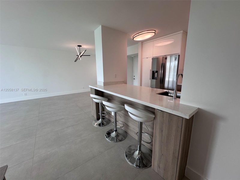 Furnished interior view inside a new home in , Sunny Isles Beach (Image 15).
