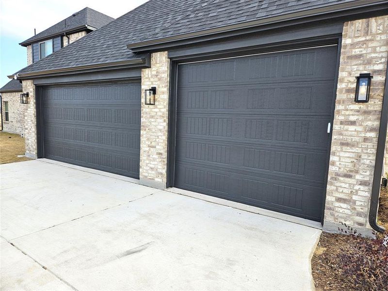Exterior details and patio area of a home in , Howe (Image 3). Exterior details and patio area of a home in , Howe (Image 3).