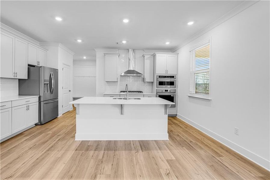Furnished interior view inside a new home in Wellington Estates, Madison (Image 9).