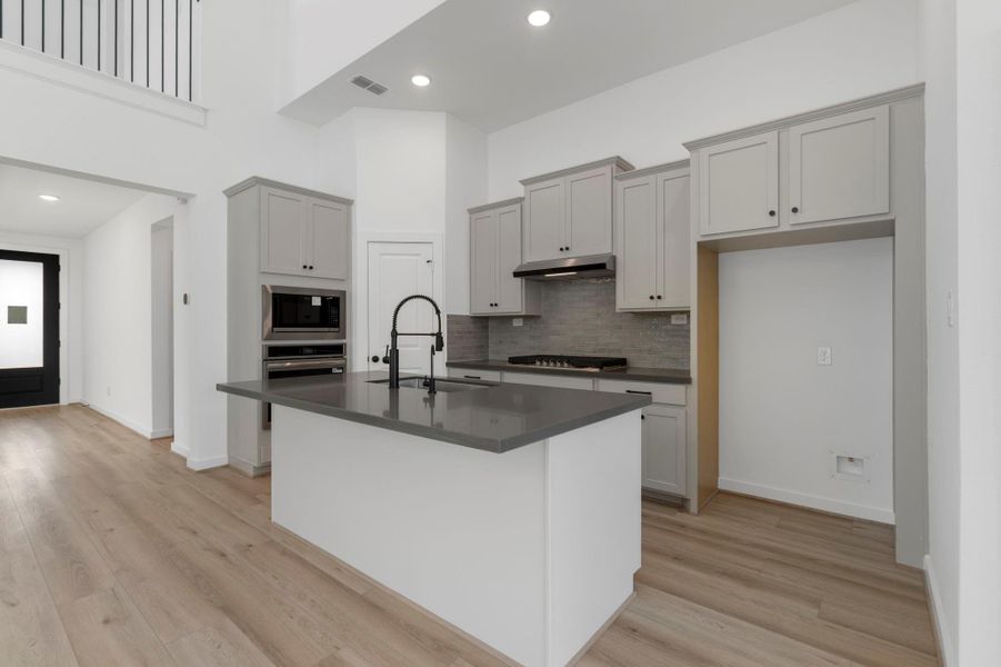 Furnished interior view inside a new home in Sienna 45', 50', Missouri City (Image 7).