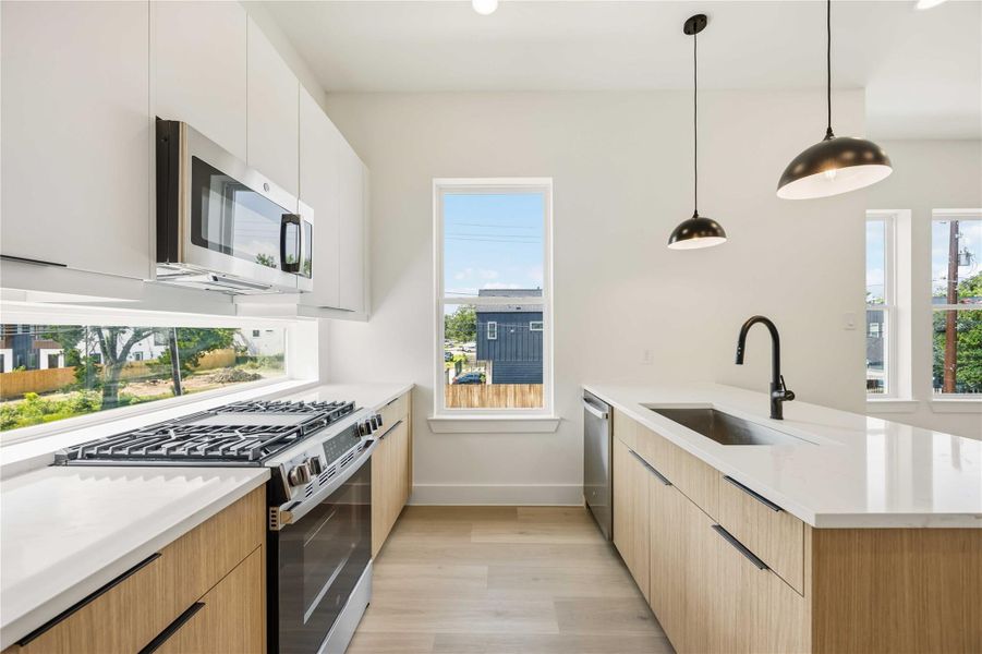 Furnished interior view inside a new home in , Houston (Image 13).