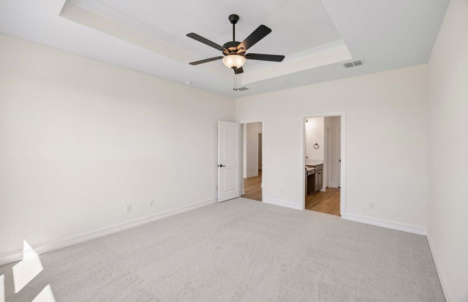 Spacious, unfurnished interior of a new home in Rosemary Fields, Godley (Image 24). Spacious, unfurnished interior of a new home in Rosemary Fields, Godley (Image 24).