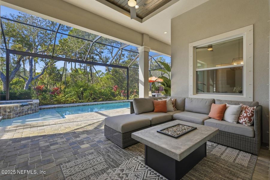 Exterior details and patio area of a home in , Palm Coast (Image 35).