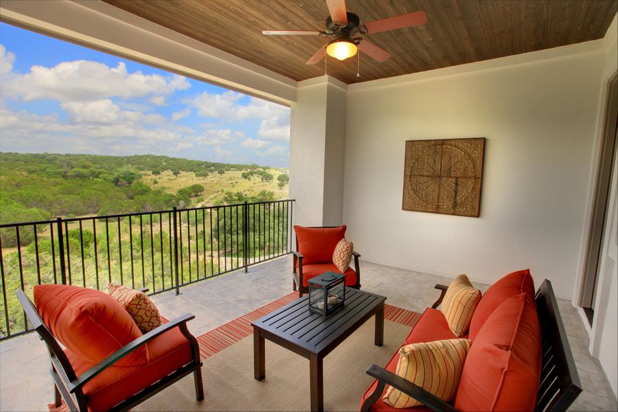 The Colinas Outdoor Living Area