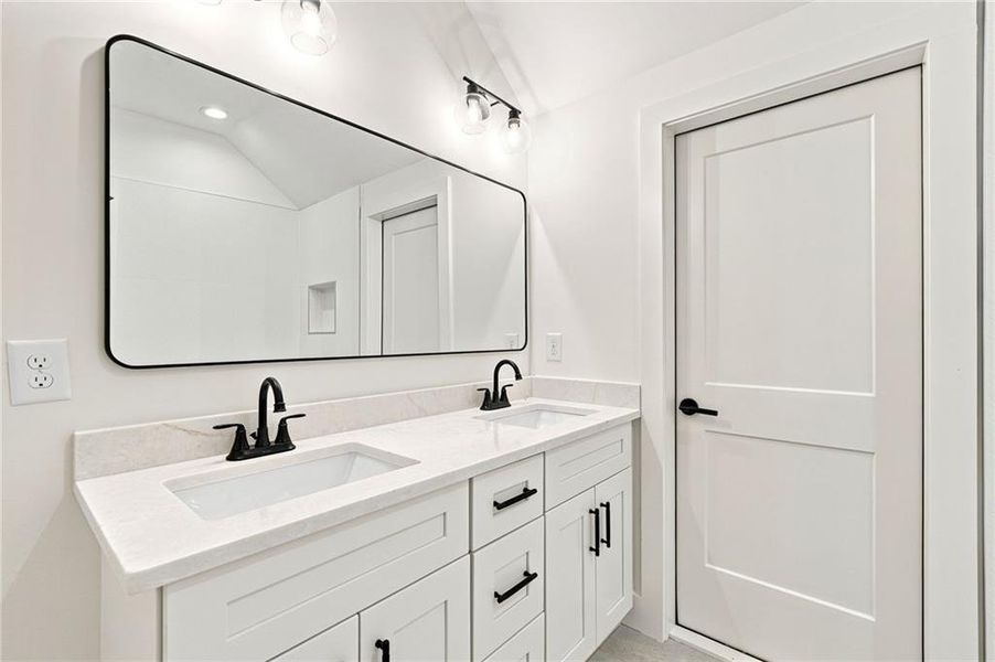 Furnished interior view inside a new home in , Ball Ground (Image 46).