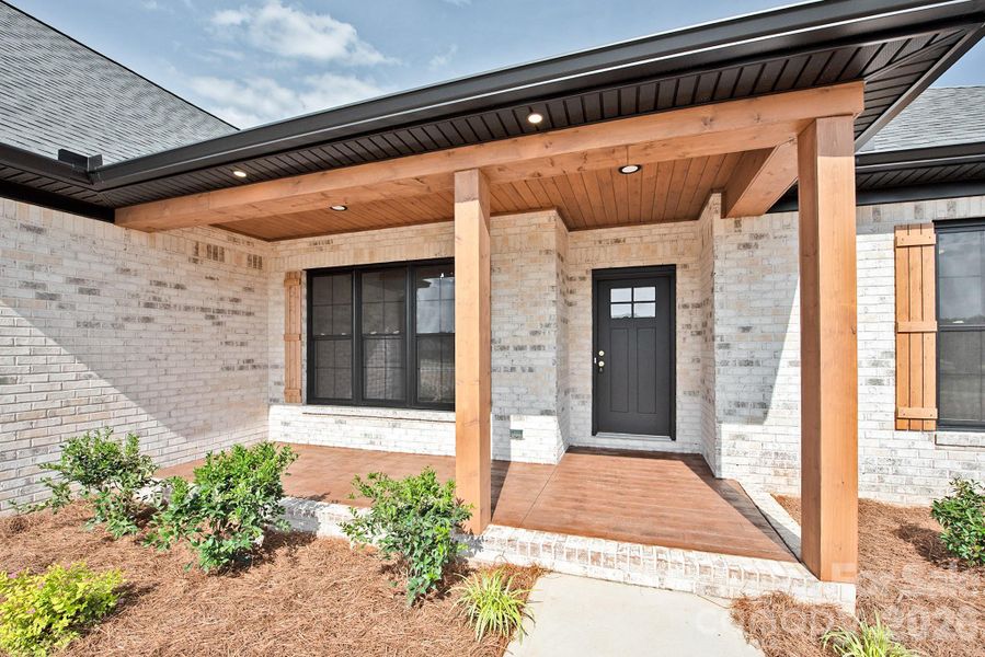 Exterior details and patio area of a home in , China Grove (Image 22).