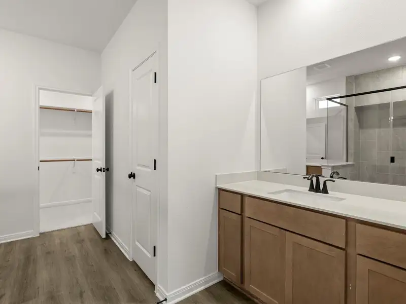 Furnished interior view inside a new home in Orchard Ridge, Liberty Hill (Image 12).