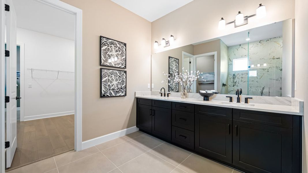 Representative furnished interior of a home built from the Pallazio II by Taylor Morrison in Skye Ranch Community Group Page, Sarasota (Image 15).