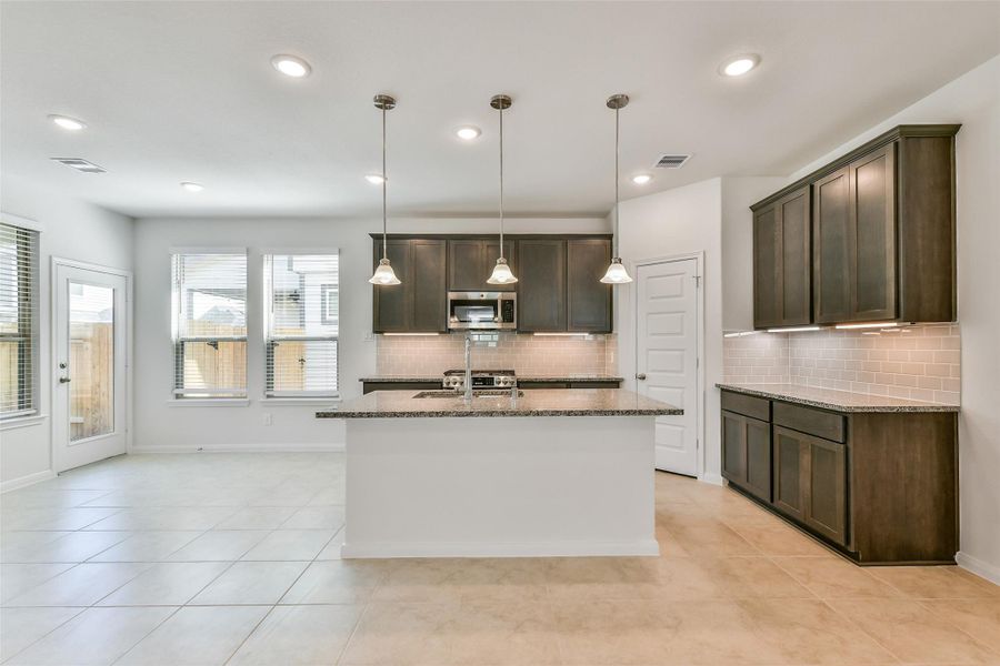 Furnished interior view inside a new home in Anderson Lakes, Houston (Image 5).