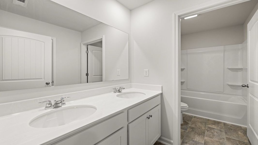 Representative furnished interior of a home built from the HALTON by D.R. Horton in Thompson Ridge, Dallas (Image 10). Representative furnished interior of a home built from the HALTON by D.R. Horton in Thompson Ridge, Dallas (Image 10).