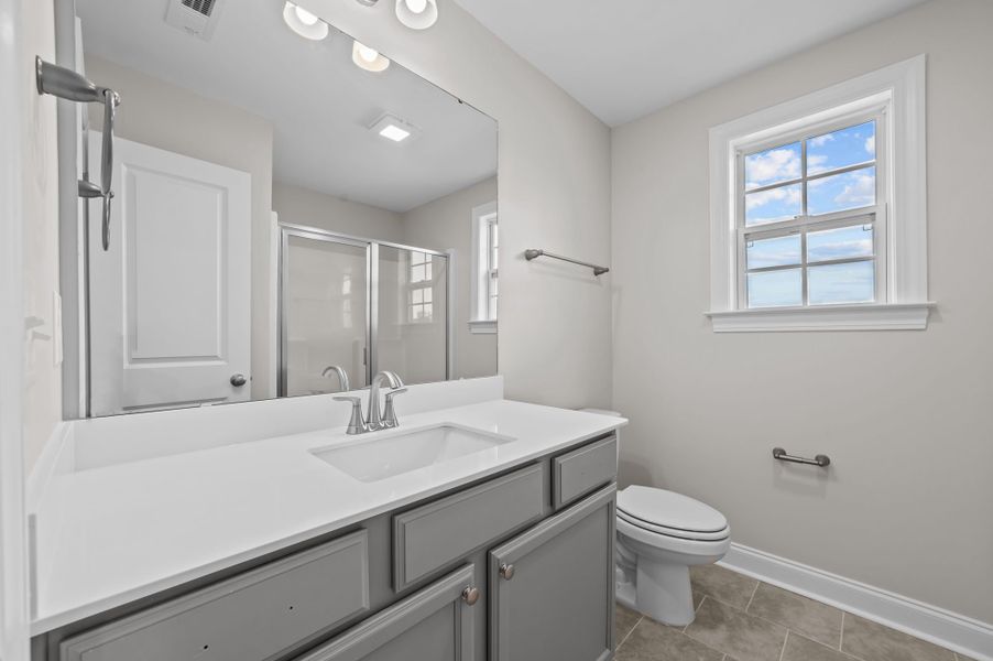 Furnished interior view inside a new home in The Preserve at Langston, Winterville (Image 16). Furnished interior view inside a new home in The Preserve at Langston, Winterville (Image 16).