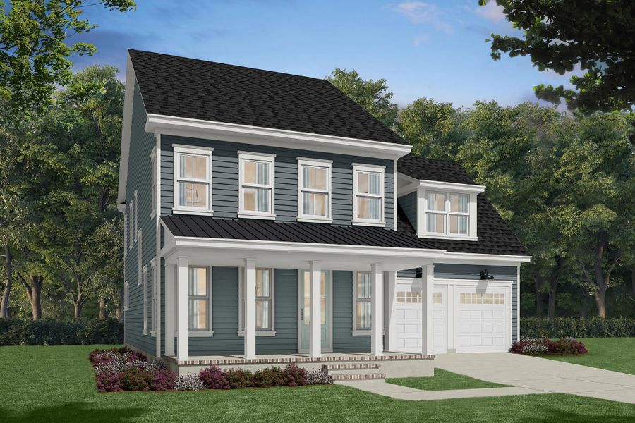 Front exterior of a home in the Single Family Homes at Nexton community, located in Summerville, SC (Image 16).