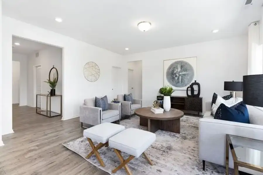 Representative furnished interior of a home built from the Ryker by True Homes in The Retreat at Reedy Fork Ranch, Greensboro (Image 13).