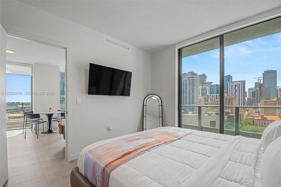 Furnished interior view inside a new home in , Miami (Image 6).